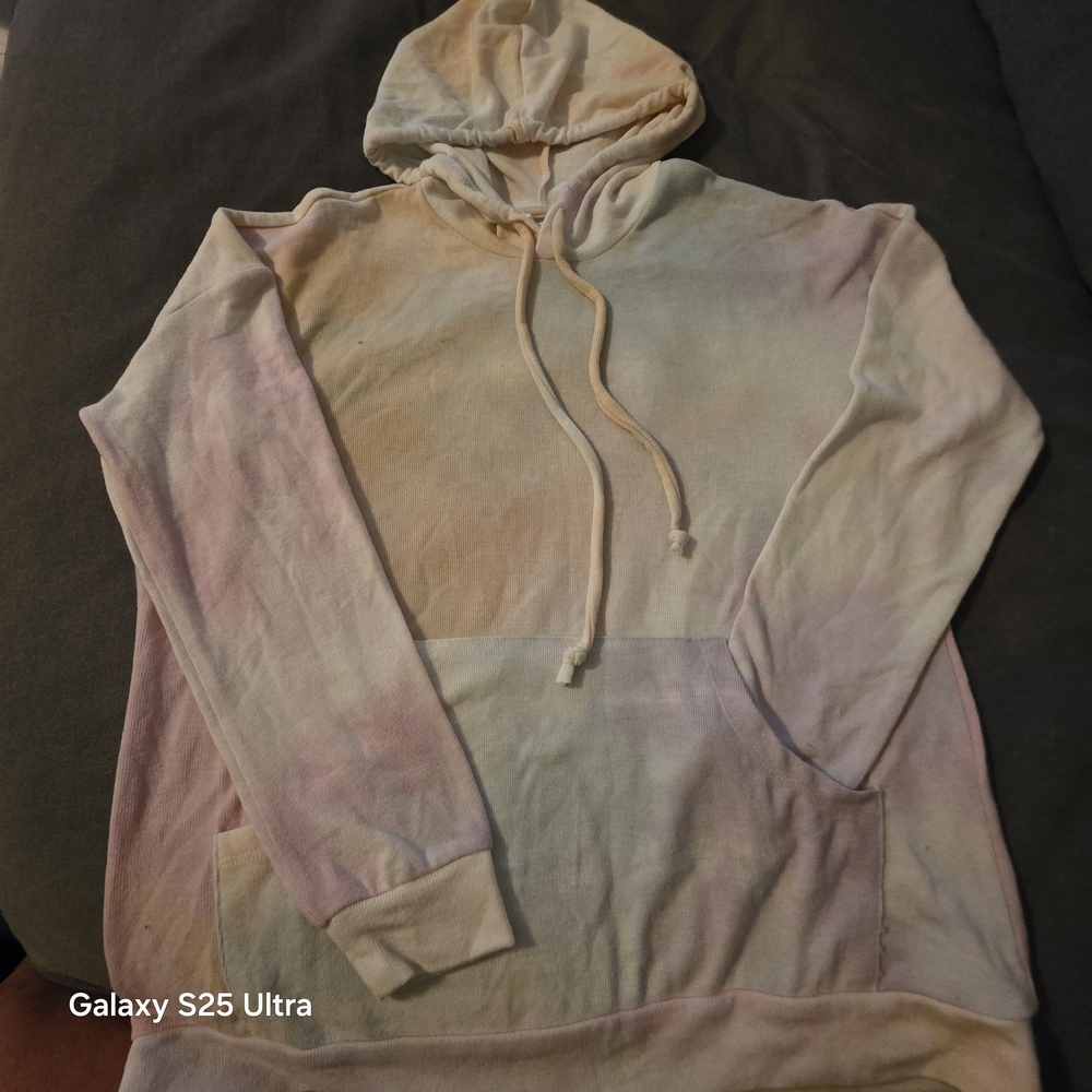 Rf W014 For The Republic Cream and Tan Hoodie